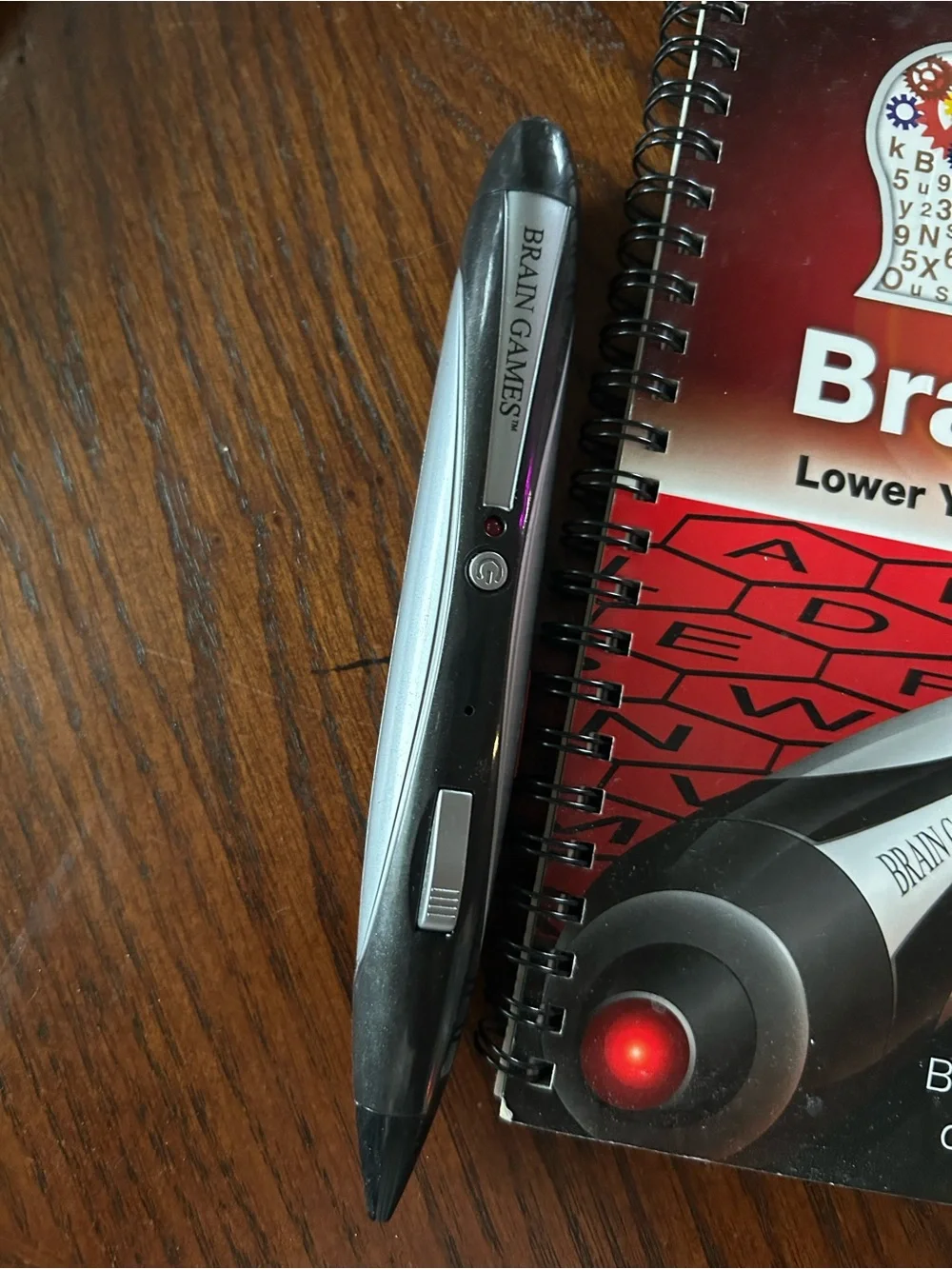 Electronic Brain Games Brain Training with Interactive Pen NEVER USED